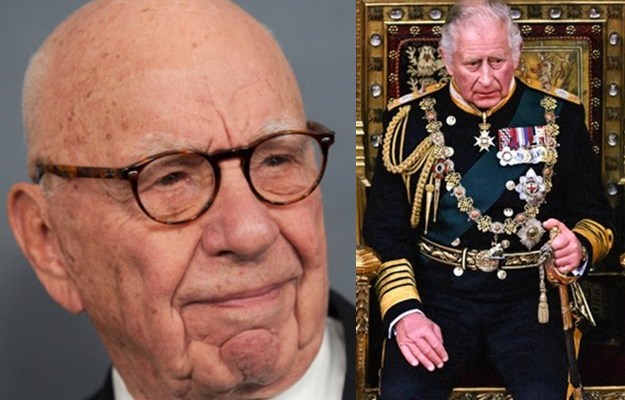 Rupert Murdoch and King Charles