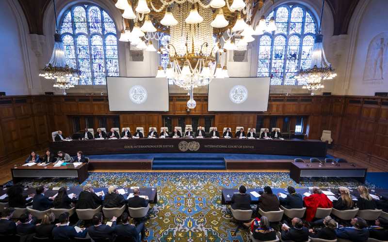 Application of the Convention on the Prevention and Punishment of the Crime of Genocide in the Gaza Strip (South Africa v. Israel) - Reading of the Order of the Court on the request for the indication of provisional measures submitted by South Africa